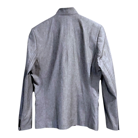 NEW Ron Tomson Men's Symmetric Blazer, Sport Coat KidsJacket Size 40 Grey RNT23 - Picture 5 of 8